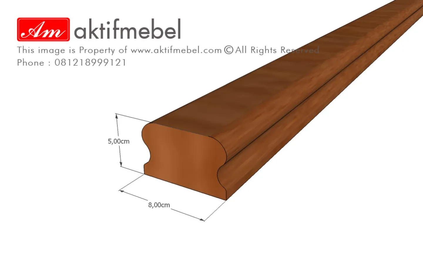 Ralling Kayu Hand Railing 8 handrail_5x8_detail